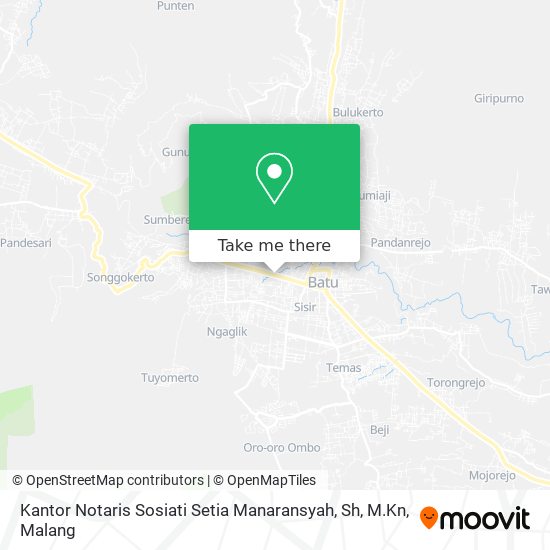 Kantor Notaris Sosiati Setia Manaransyah, Sh, M.Kn map