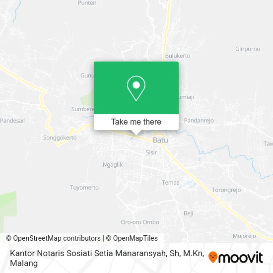 Kantor Notaris Sosiati Setia Manaransyah, Sh, M.Kn map
