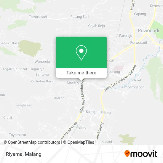 Riyama map