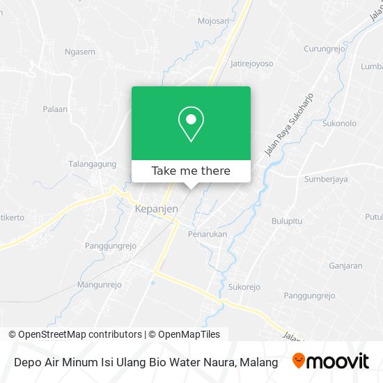 Depo Air Minum Isi Ulang Bio Water Naura map