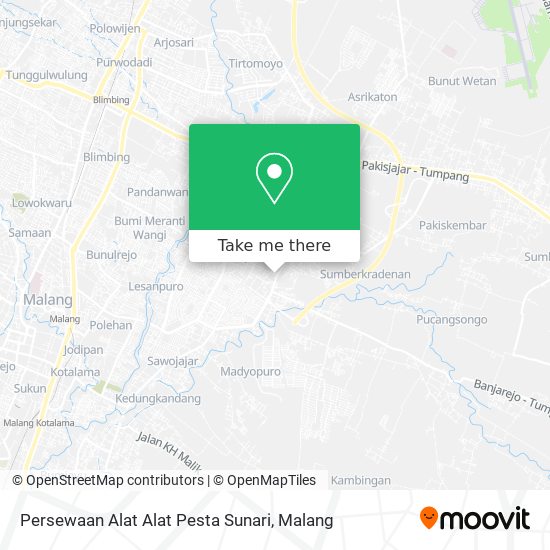 Persewaan Alat Alat Pesta Sunari map