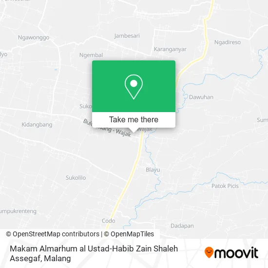 Makam Almarhum al Ustad-Habib Zain Shaleh Assegaf map