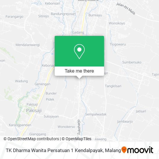 TK Dharma Wanita Persatuan 1 Kendalpayak map