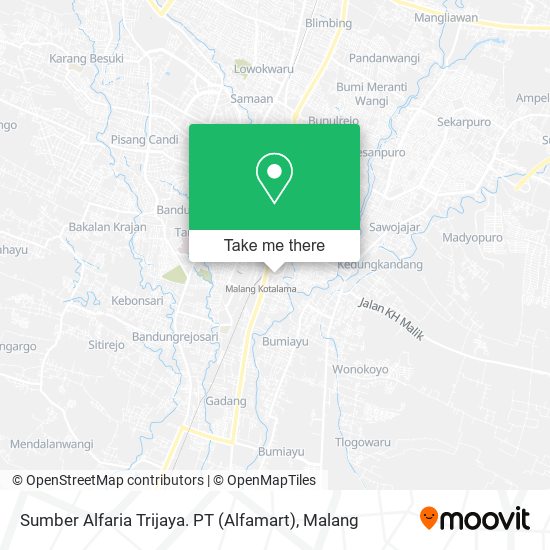 Sumber Alfaria Trijaya. PT (Alfamart) map
