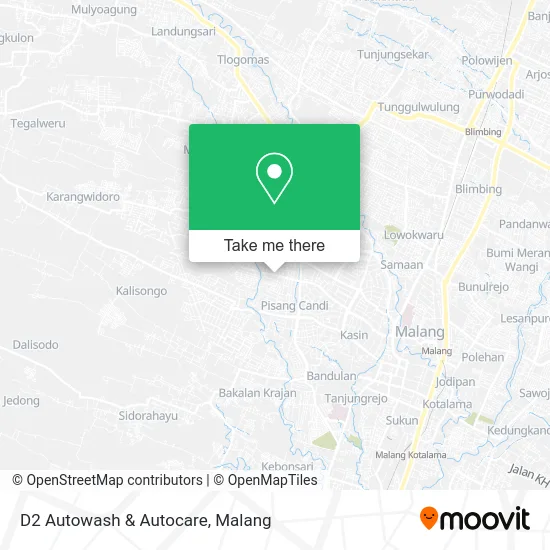 D2 Autowash & Autocare map