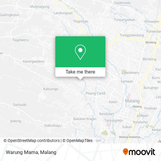 Warung Mama map