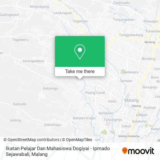 Ikatan Pelajar Dan Mahasiswa Dogiyai - Ipmado Sejawabali map