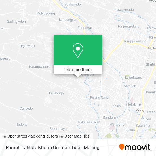 Rumah Tahfidz Khoiru Ummah Tidar map