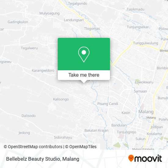 Bellebelz Beauty Studio map