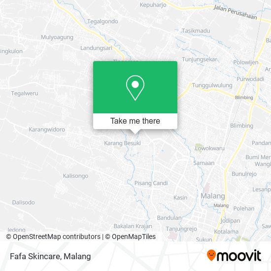 Fafa Skincare map