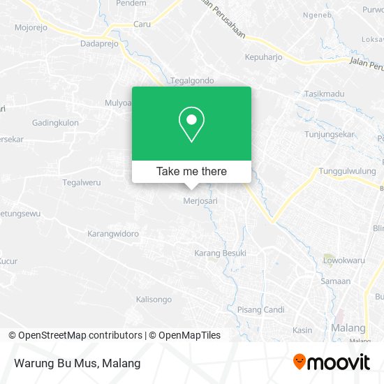 Warung Bu Mus map