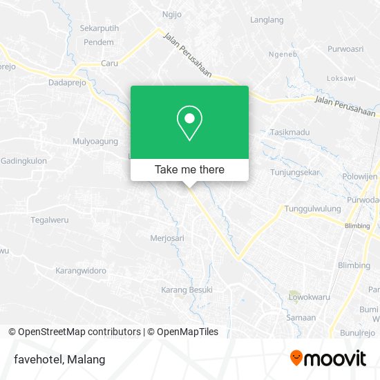 favehotel map