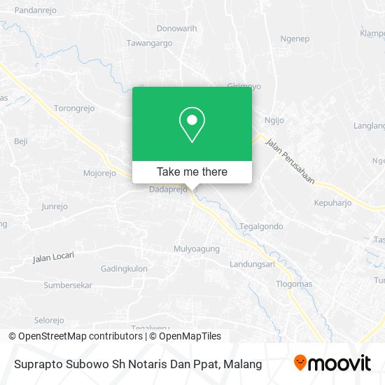 Suprapto Subowo Sh Notaris Dan Ppat map