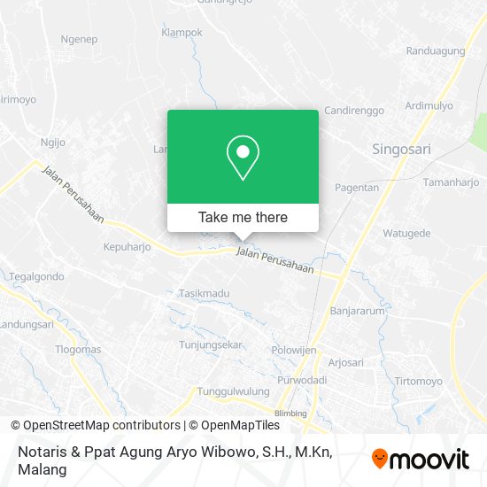 Notaris & Ppat Agung Aryo Wibowo, S.H., M.Kn map