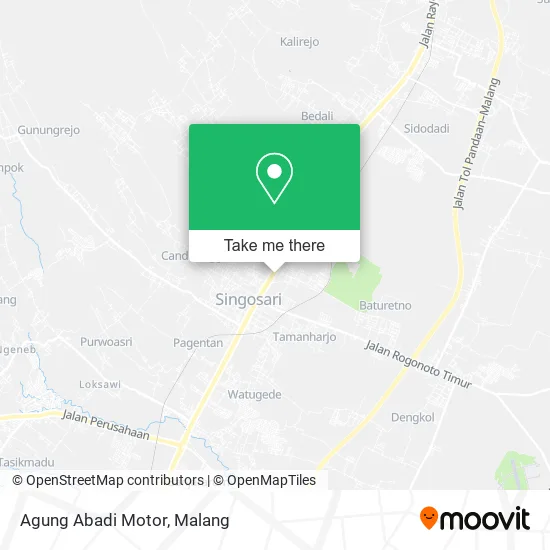 Agung Abadi Motor map