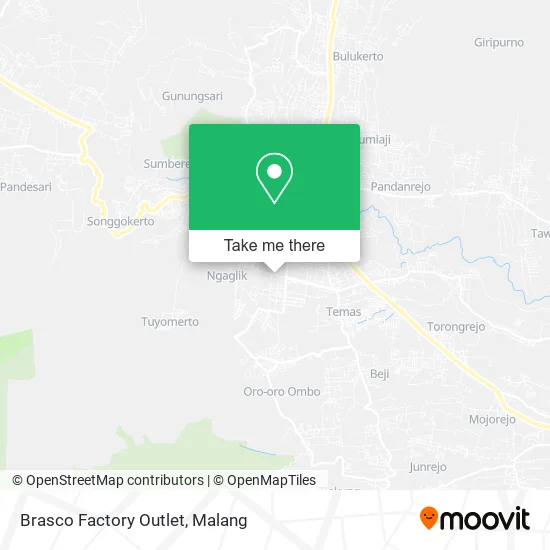 Brasco Factory Outlet map