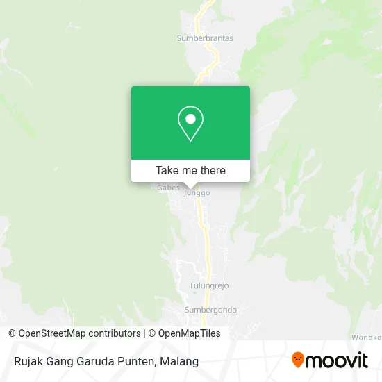 Rujak Gang Garuda Punten map