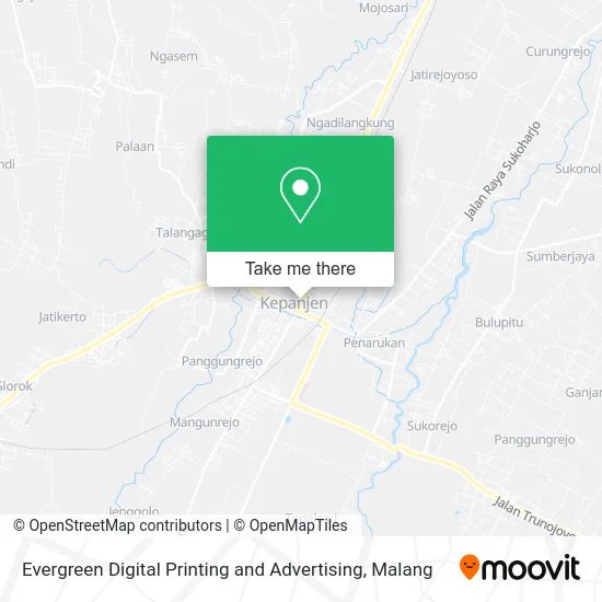 Evergreen Digital Printing and Advertising map