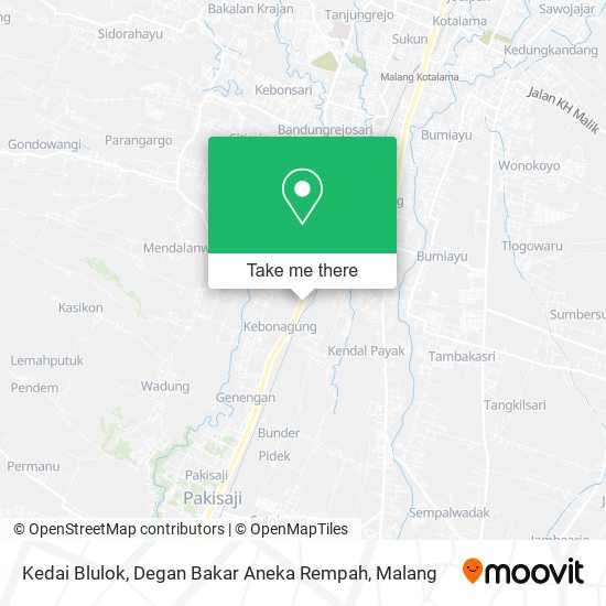 Kedai Blulok, Degan Bakar Aneka Rempah map