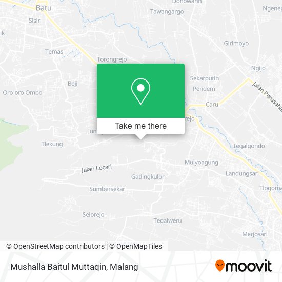 Mushalla Baitul Muttaqin map