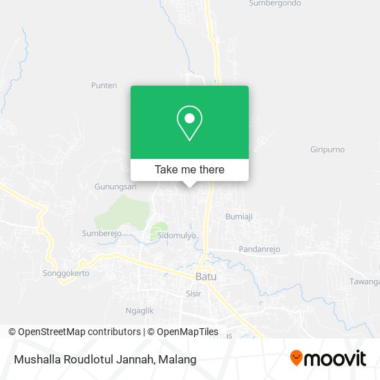Mushalla Roudlotul Jannah map