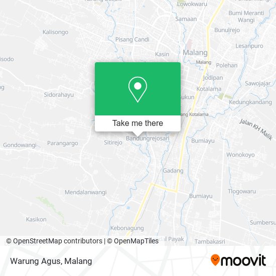 Warung Agus map