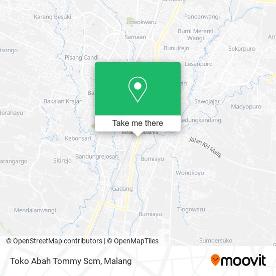 Toko Abah Tommy Scm map