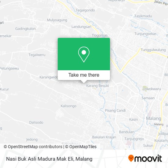 Nasi Buk Asli Madura Mak Eli map