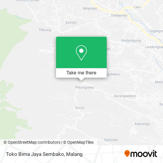 Toko Bima Jaya Sembako map