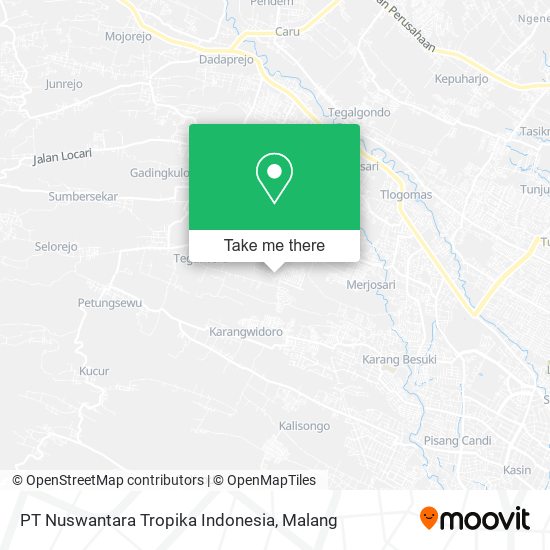 PT Nuswantara Tropika Indonesia map