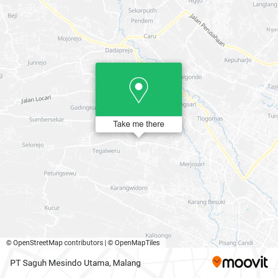 PT Saguh Mesindo Utama map