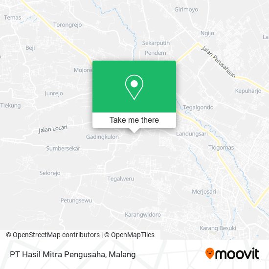 PT Hasil Mitra Pengusaha map