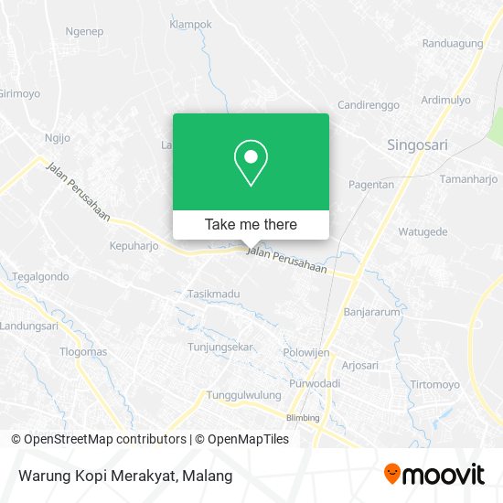 Warung Kopi Merakyat map