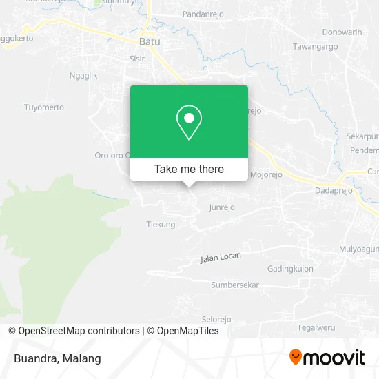 Buandra map