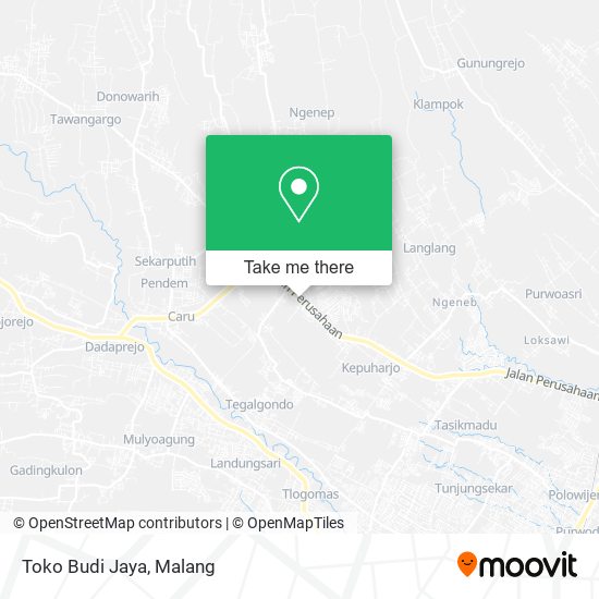 Toko Budi Jaya map