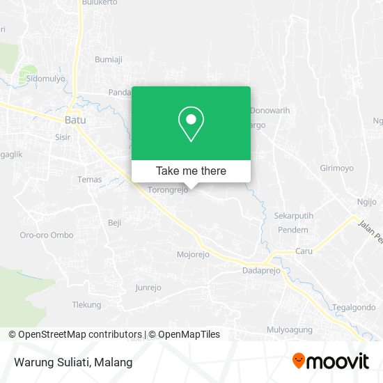 Warung Suliati map