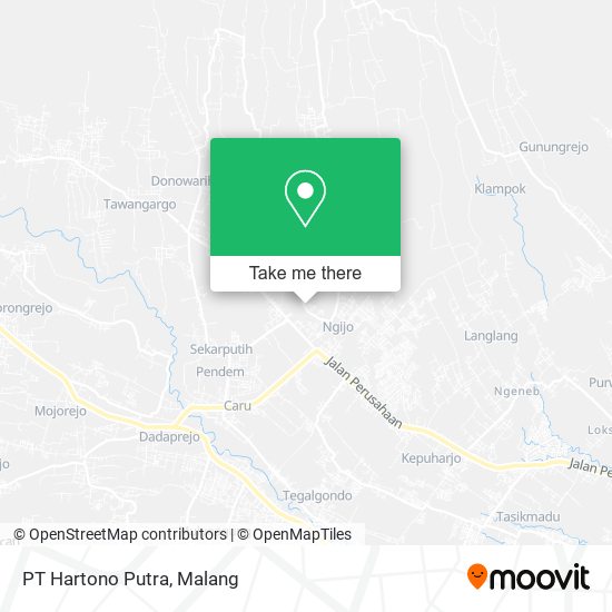 PT Hartono Putra map