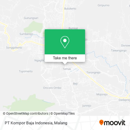 PT Kompor Baja Indonesia map
