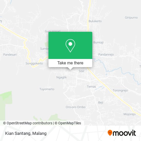 Kian Santang map