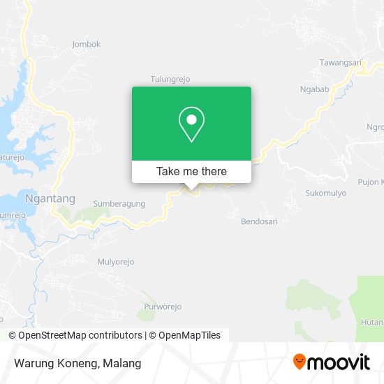 Warung Koneng map