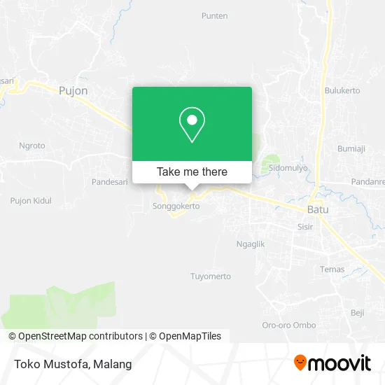 Toko Mustofa map