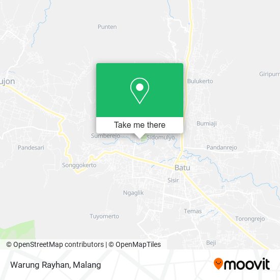 Warung Rayhan map