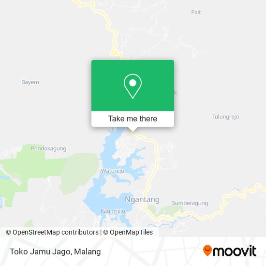 Toko Jamu Jago map