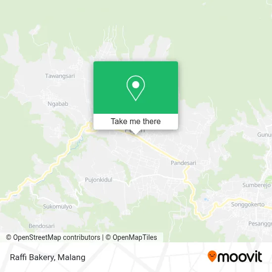 Raffi Bakery map