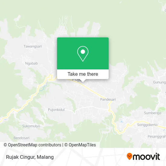 Rujak Cingur map
