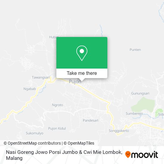Nasi Goreng Jowo Porsi Jumbo & Cwi Mie Lombok map