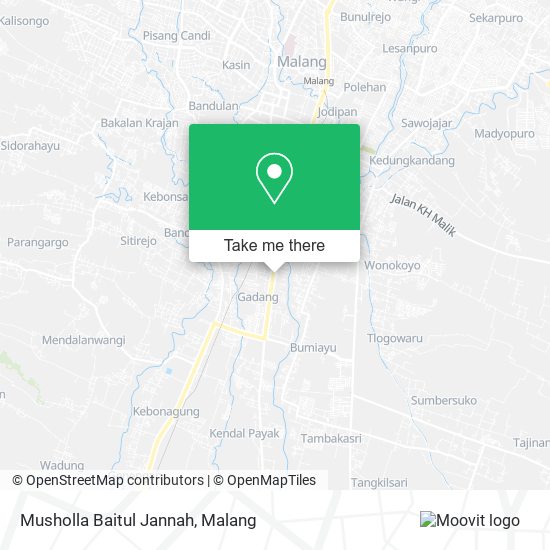 Musholla Baitul Jannah map