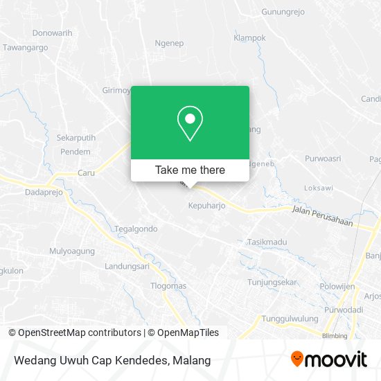 Wedang Uwuh Cap Kendedes map