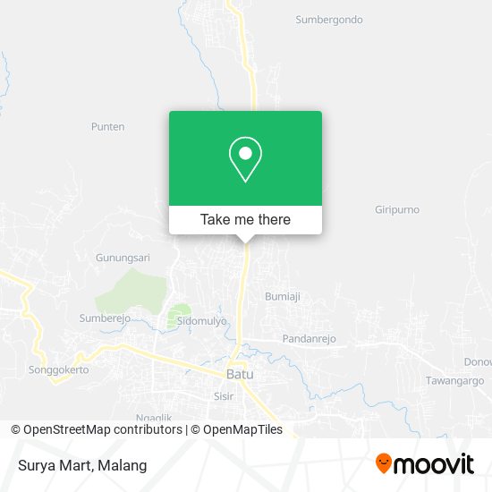 Surya Mart map