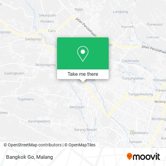 Bangkok Go map